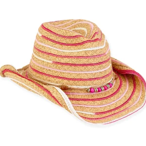 Madison | Young Girl Paper Straw Western Hat | HK466