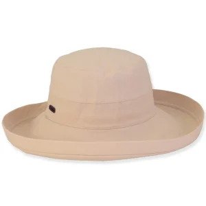 Maeve | Women's Linen Up-brim Hat | HH3169