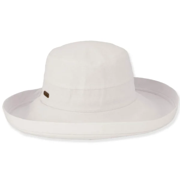 Maeve | Women's Linen Up-brim Hat | HH3169