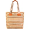 Maisie | Poly Straw Shoulder Tote | CE6580