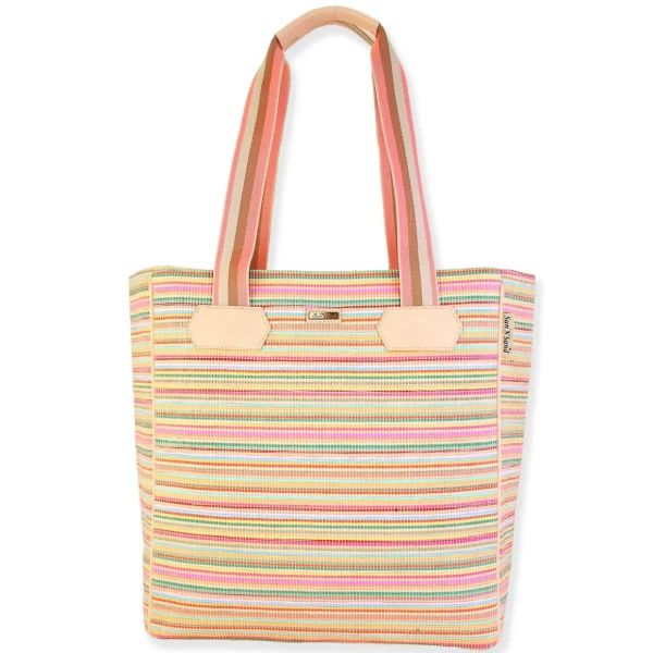 Maisie | Poly Straw Shoulder Tote | CE6580