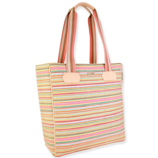 Maisie | Poly Straw Shoulder Tote | CE6580