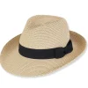 Maldives | HH1657 | Paper Braid Fedora