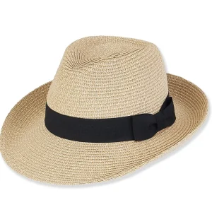 Maldives | HH1657 | Paper Braid Fedora