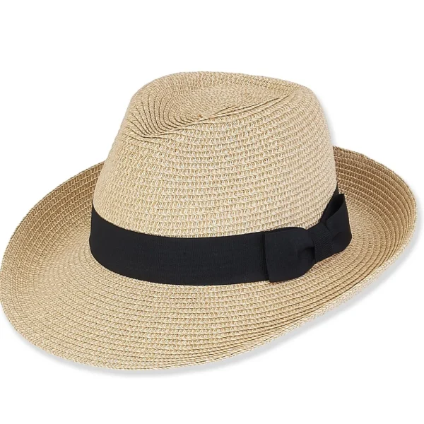 Maldives | HH1657 | Paper Braid Fedora