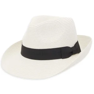 Maldives | HH1657 | Paper Braid Fedora