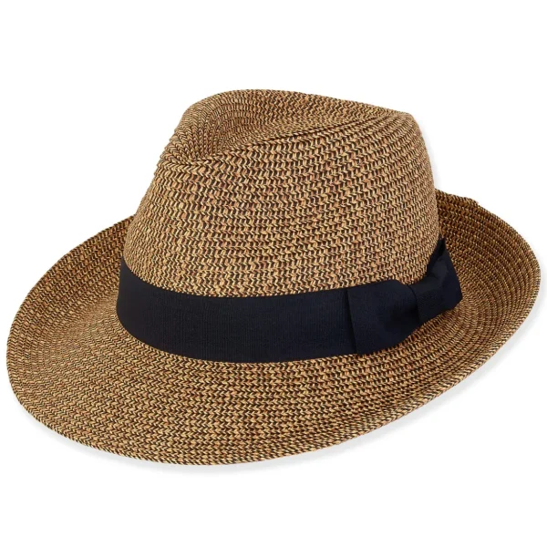 Maldives | HH1657 | Paper Braid Fedora
