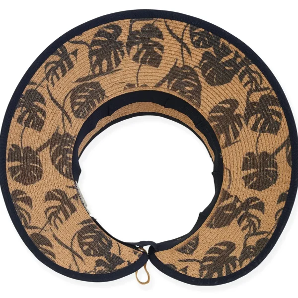 Mar Del Plata | Women's Roll-Up Sun Visor Hat | HH2954