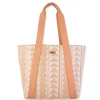 Mariah | Poly Straw Shoulder Tote | CE6579