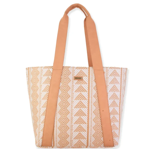 Mariah | Poly Straw Shoulder Tote | CE6579
