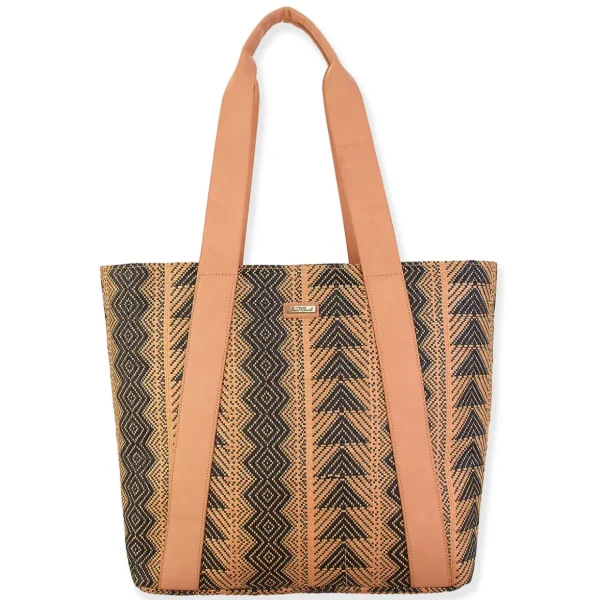Mariah | Poly Straw Shoulder Tote | CE6579