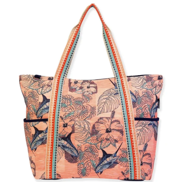 Marlin Floral, Oversized Tote | GH5410