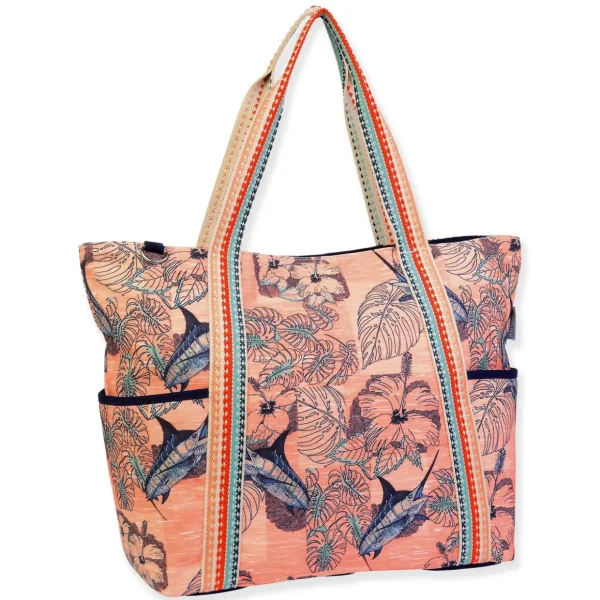 Marlin Floral, Oversized Tote | GH5410
