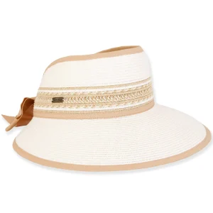 Mary | Women's Sun Visor Hat | HH3132