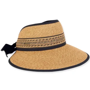 Mary | Women's Sun Visor Hat | HH3132
