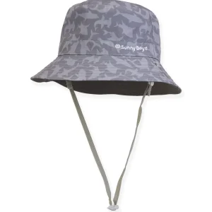 Mason | Young Boy Poly Bucket Hat | HK424 | Reversible