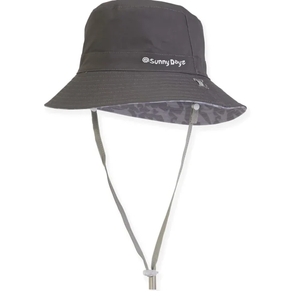 Mason | Young Boy Poly Bucket Hat | HK424 | Reversible