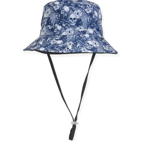 Maverick | Young Boy Poly Bucket Hat | HK425 | Reversible