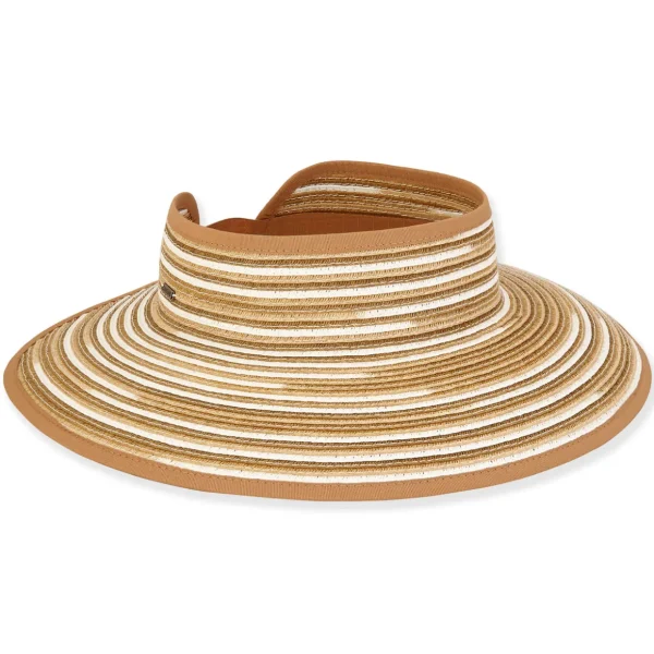 Melanie | Women's Roll-Up Sun Visor Hat | HH3129