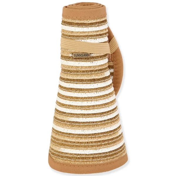 Melanie | Women's Roll-Up Sun Visor Hat | HH3129