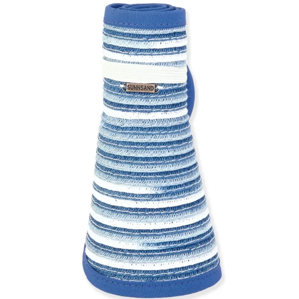 Melanie | Women's Roll-Up Sun Visor Hat | HH3129