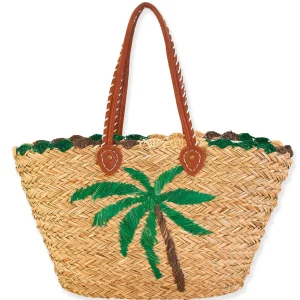 Melissa | Natural Straw Shoulder Tote | CE6539