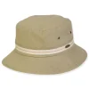 Men's Hats | Light Green, Cotton Bucket, Brim 2.5" | Tidal Tom | HTT1256 B-ML