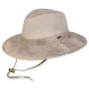 Men's Hats | Neutral, Nylon Safari, Brim 3.25" | Tidal Tom | HTT1253 XL