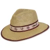 Men's Hats | Neutral, Paper Straw (Faux Seagrass) Safari, Brim 2.75" | Tidal Tom | HTT1279 XL