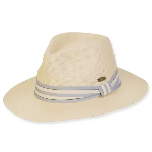 Men's Hats | Neutral, Paper Straw Safari, Brim 2.75" | Tidal Tom | HTT1219 ML