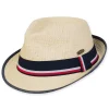 Men's Hats | Neutral, Paper Straw Fedora, Brim 1.75" | Tidal Tom | HTT1277 ML