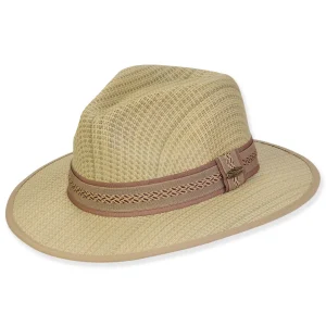 Men's Hats | Neutral, Paper Straw Safari, Brim 3" | Tidal Tom | HTT1270 ML
