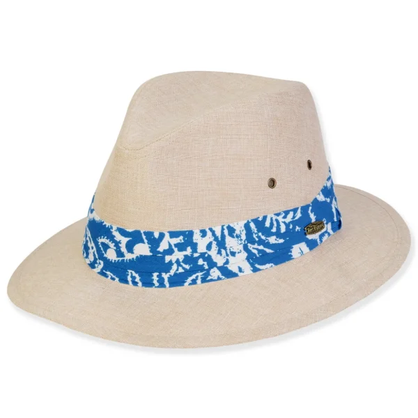 Men's Hats | Neutral, Polyester Safari, Brim 2.5" | Tidal Tom | HTT1224 XL