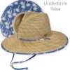 Men's Hats | Neutral, Rush Straw Lifeguard, Brim 4" | Tidal Tom | HTT1265