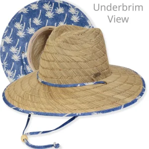 Men's Hats | Neutral, Rush Straw Lifeguard, Brim 4" | Tidal Tom | HTT1265