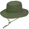 Men's Hats | Olive, Nylon Boonie, Brim 3" | Tidal Tom | HTT1254 B-ML