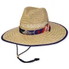 Men's Hats | Seagrass, Rush Straw Safari, Brim 4" | Guy Harvey | HG938