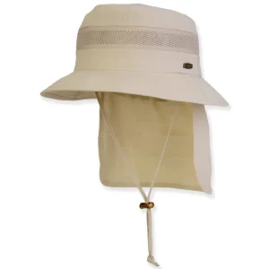 Men's Hats | Taupe, Nylon Bucket, Brim 2.5" | Tidal Tom | HTT1255 A-ML