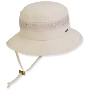Men's Hats | Taupe, Nylon Bucket, Brim 2.5" | Tidal Tom | HTT1255 A-ML