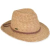 Michael | Men's Palm Straw Fedora Hat | HTT1205