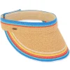 Mila | Women's Paper Straw Sun Visor | HCJ399