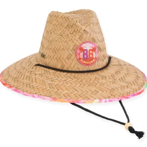 Mimizan | Women's Palm Straw Lifeguard Hat | HH2794