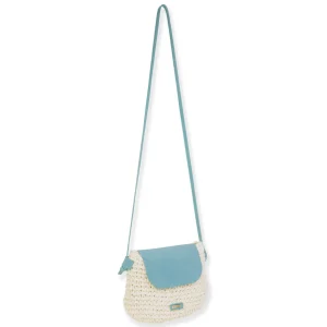 Mint, Paper Straw Crossbody | CE6726 B
