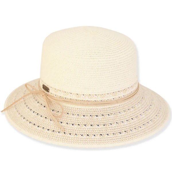 Morgan | Women's Paper Braid Bucket Hat | HH3104