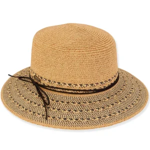 Morgan | Women's Paper Braid Bucket Hat | HH3104