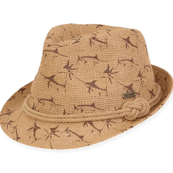 Morris Rock | Men's Paper Fedora Hat | HG931