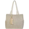 Multi, 70% Cotton/30% Poly Shoulder Tote | CE6729 B