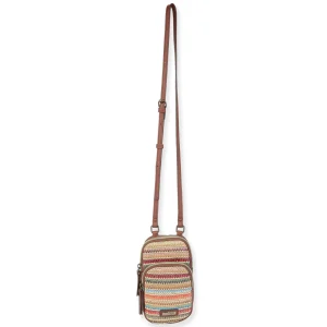 Multi, Poly Straw Crossbody | CE6632 B