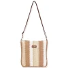 Natural, Paper Crochet Crossbody | CE6711 A