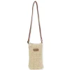 Natural, Paper Crochet Crossbody | CE6718 A
